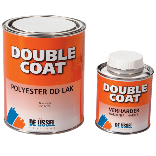 Nimbusblå kulör i Double Coat Högblank sträckfärg 1 kg-set