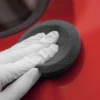 Vaxa bilen och vaxa båten för hand med ett Collinite 476 hårdvax. Polersvamp Flexipads Soft Edge Foam Pad