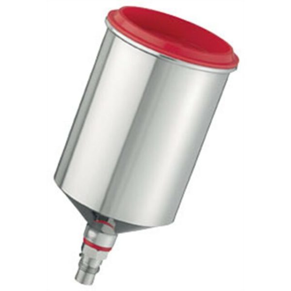 Stor aluminiumkopp för gravity flow cup sprutpistoler från SATA. Köp SATA sprutpistoler i Sverige hos www.de-ijssel-coatings.se