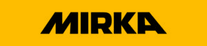 Mirka logo. Hedbergs Industri är idag sveriges största leverantör av mirkas slipmaterial, besök vår webbshop för att köpa mirka, www.de-ijssel-coatings.se