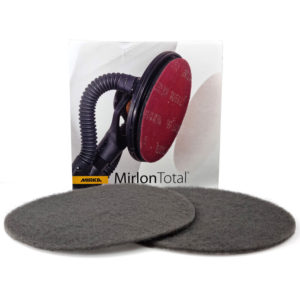 Mirlon Total P800 XF 150 mm rondell. Fiberduk som slipar fint inför sista lacklagret med mörka kulörer Double Coat. Köp slipmaterial hos www.de-ijssel-coatings.se