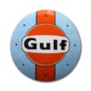 Gulf logo är orange Pantone 165 och ljusblå Pantone 290