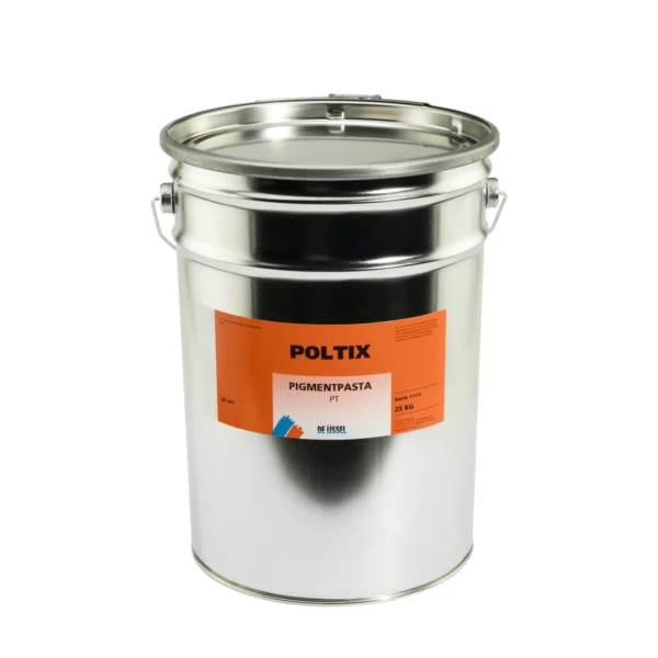 Poltix Pigmentpasta PT. Polyester pigmenpasta, kulörpasta för polyester. Köp pigmentpasta direkt hos producenten www.de-ijssel-coatings.se