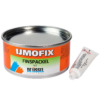 IJmofix Finspackel – vitt polyesterbaserat finspackel för gelcoatlagningar, 1500 g-set