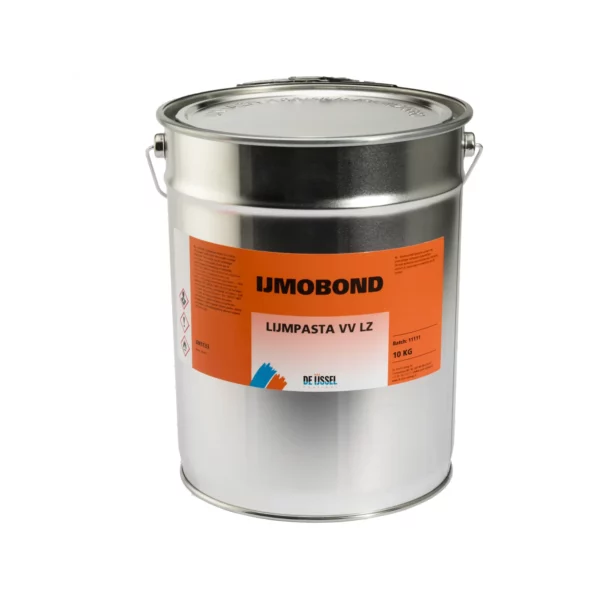 IJmobond E-VV är ett mycket starkt spackel och limpasta i en och samma produkt. Den innehåller fyllnadsmedel av hackad glasfiber. Välj IJmobond som ett bra allroundspackel för stora lagningar och förstärkningar av ytor och strukturer.