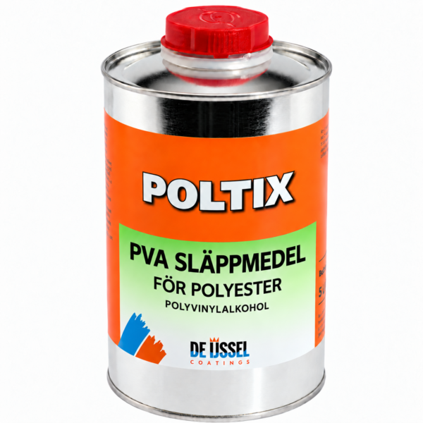 Poltix Släppmedel 1 liter – för polyester och formar.