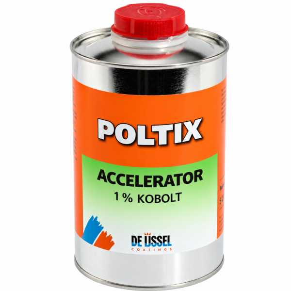 Poltix Polyester accelerator. 1 % kobolt. 1 liter.
