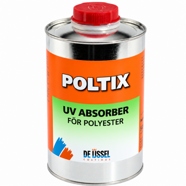 Poltix UV Absorber 1 liter är ett UV-filter för polyester.