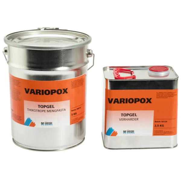 Variopox Topgel. Epoxipasta för betonggolv. Epoxi förtjockare. Köp epoxi hos www.de-ijssel-coatings.se
