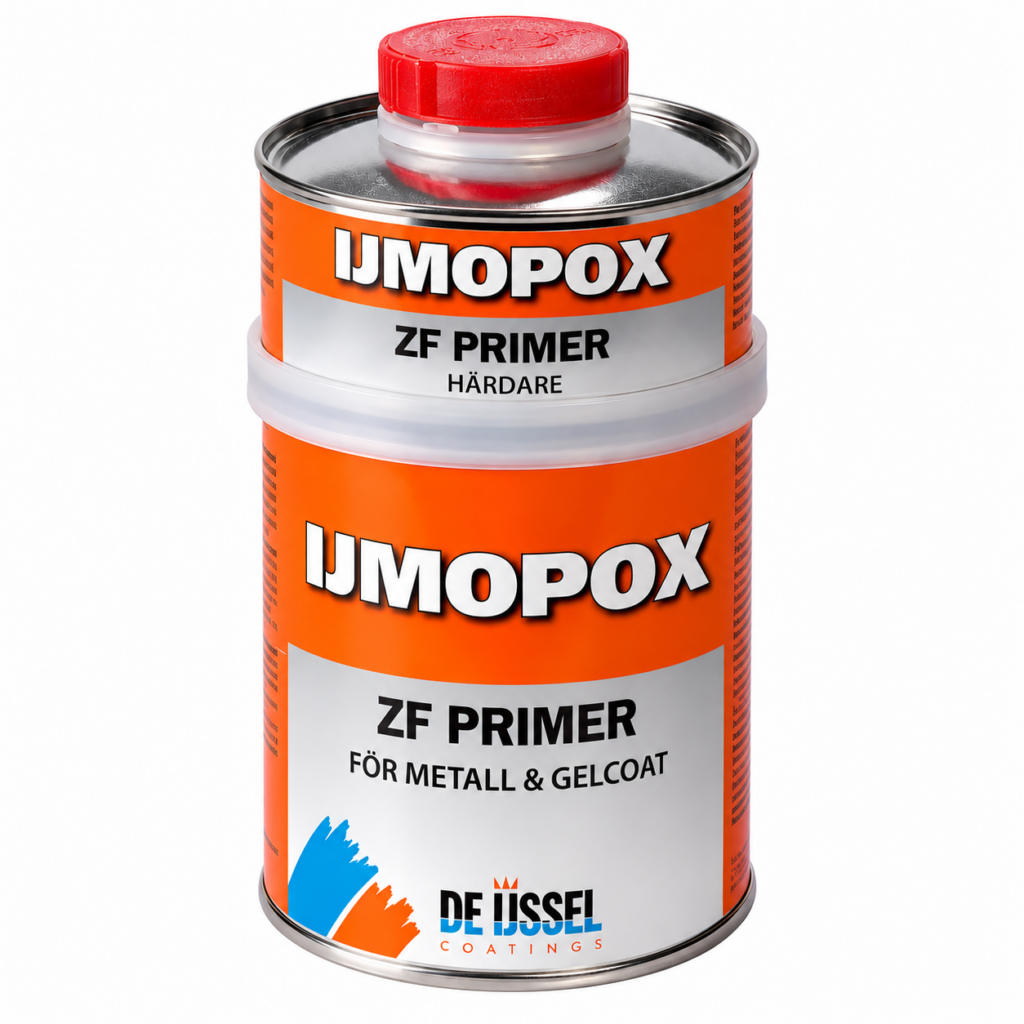 IJmopox ZF Primer epoxiprimer och slipgrund för stål, aluminium och gelcoat, 750 g-set