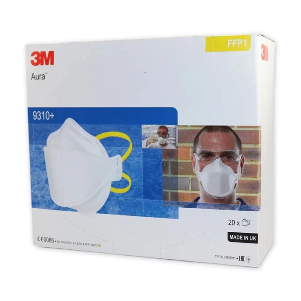 3M 9310+ Dammfiltermask. Halvmask. Partikelfilter P1. Köp hos www.de-ijssel-coatings.se