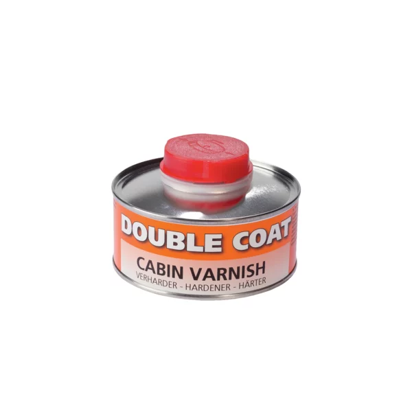 Härdare till halvblank klarlack Double Coat Cabin Varnsih. Köp hos www.de-ijssel-coatings.se