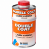 Double Coat Cabin Varnish är en halvblank vattenbaserad 2K inredningslack, 750 ml-set med bas och härdare.