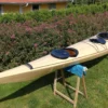 Kajak lackerad med Double Coat klarlack 008 och Dubbel UV. Klarlackerna finns hos www.de-ijssel-coatings.se