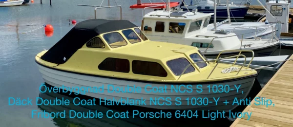 Double Coat NCS S 1030-Y och Porsche-kulörer. Köp Double Coat hos www.de-ijssel-coatings.se