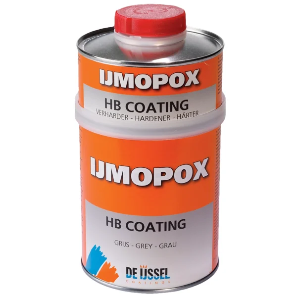 IJmopox HB Coating är en epoxigrundfärg och böldspärr för att epoxibehandla en båt under vattenlinjen.