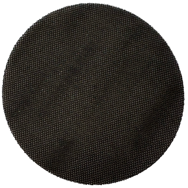 Net Mirlon Interface används som ett mellanlägg på slipmaskinen och Mirlon Total fiberrondell 150mm och scotch brite rondell. Interfacet skyddar slipmaskinens underlagsplatta från att sättas igen av fibrer från mirlonet. Köp slipmaterial hos www.de-ijssel-coatings.se