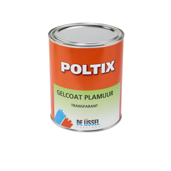 Poltix Gelcoat filler. Gelcoatspackel transparent 1 kg. Blanda in Poltix pigmentpasta för rätt kulör. Köp polyester hos www.de-ijssel-coatings.se