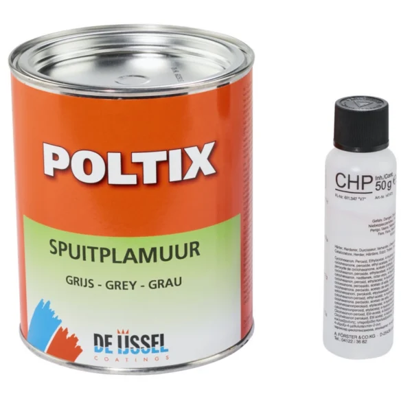 Polyester Spray Filler. Köp Poltix Sprutspackel 1 liter Köp sprutspackel hos www.de-ijssel-coatings.se