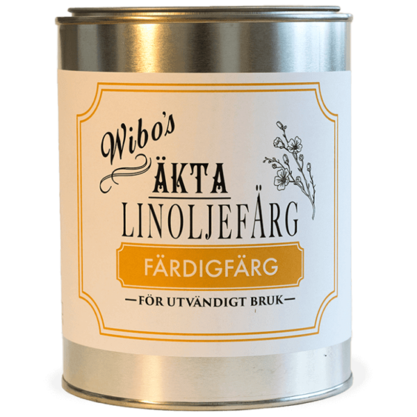 Wibo Färdigfärg Wibo linoljefärg är den bästa linoljefärgen enligt oss, därför är vi stolta återförsäljare av Wibo linoljefärg. Vi ger dig full konsultation om liniljefärg och rätt färg till rätt planka. Wibo har flera färger så som linoljegrund för sågat eller hyvlat virke, mellanfärg, slipstrykningsfärg, färdigfärg och snickerifärg.Ring oss idag, gå till www.de-ijssel-coatings.se