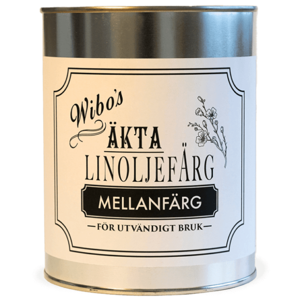 fasadfärg linolja wibo mellanfärg