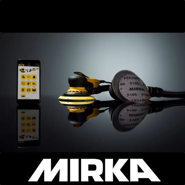 mirka slipmaterial, deros slipmaskin, oscillerande excenterslip