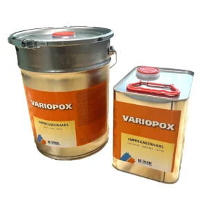 Variopox Impregnering Epoxiharts från De IJssel Coatings. Lamineringsharts av 2-k epoxi.