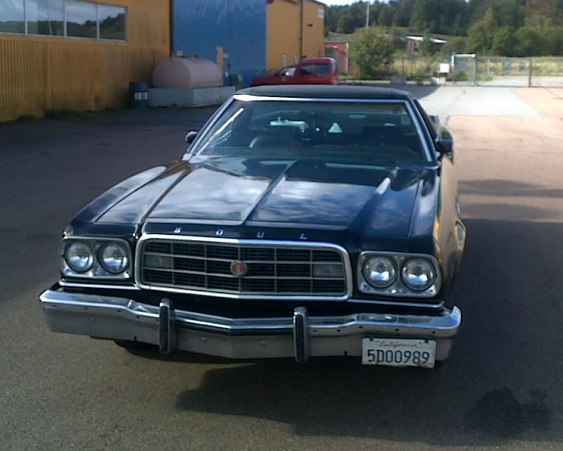 Ford Ranchero lackerad med 2K polyuretan