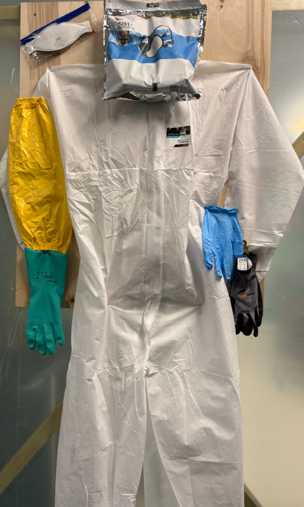 Översikt som visar alla produkter inom kategorin Skyddskläder för målning av båt